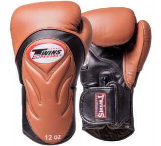 Боксерские перчатки Twins Special (BGVL-6 brown/black)